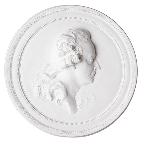 VÄGGRELIEF KUNG GUSTAV III
