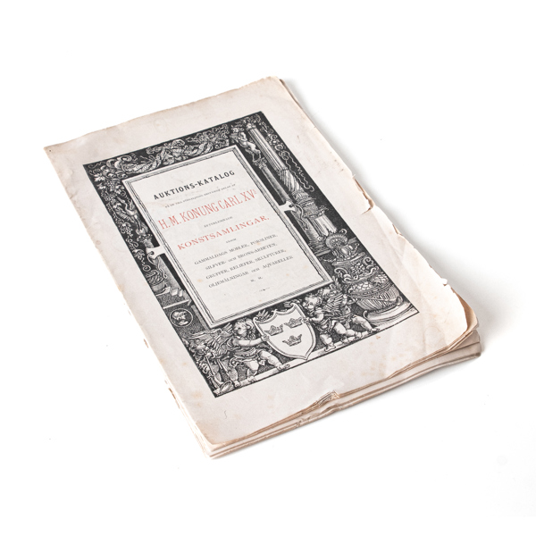KARL XV AUKTIONSKATALOG