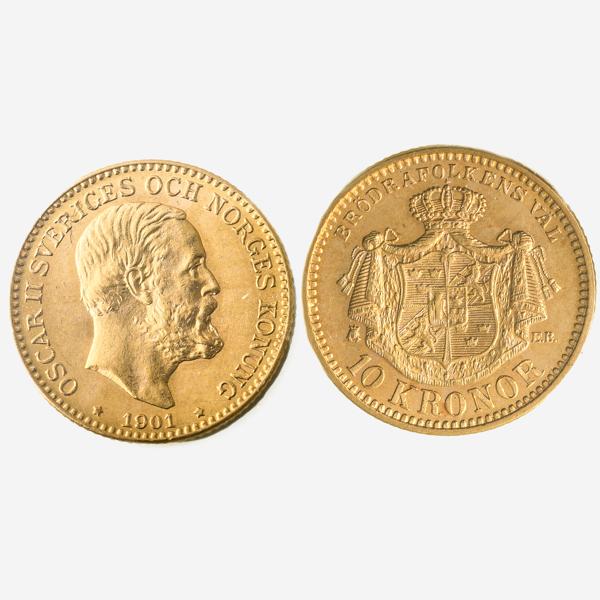 MYNT, 10 KR, OSCAR II