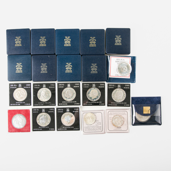 SVENSKA MINNESMYNT, SILVER