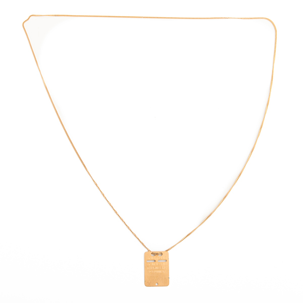 HALSBAND MED NAMNBRICKA