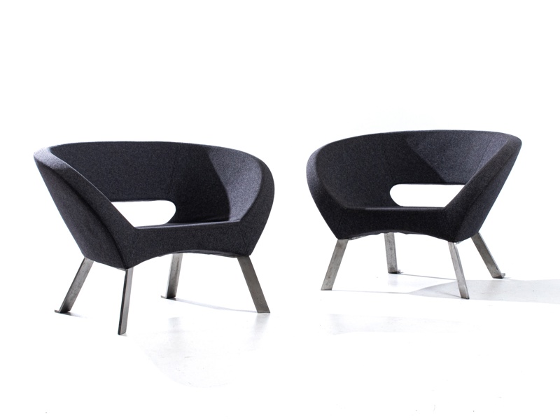 FÅTÖLJER, Sarpsborg Metall "Lyon",