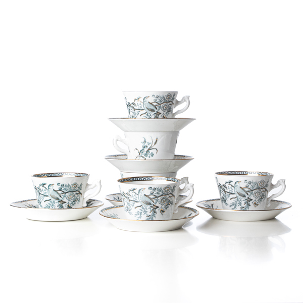 ARVID EKBERG Wexiö guld tekoppar