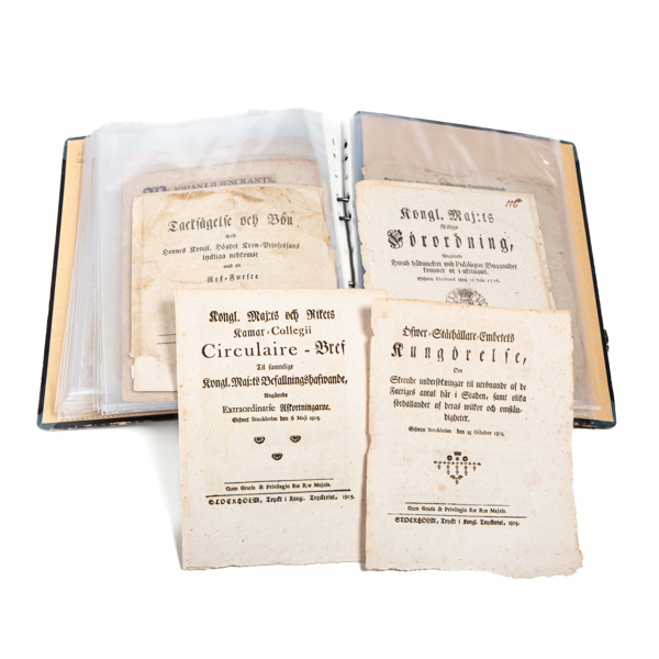 SAMLING AV KUNGLIGA FÖRORDNINGAR